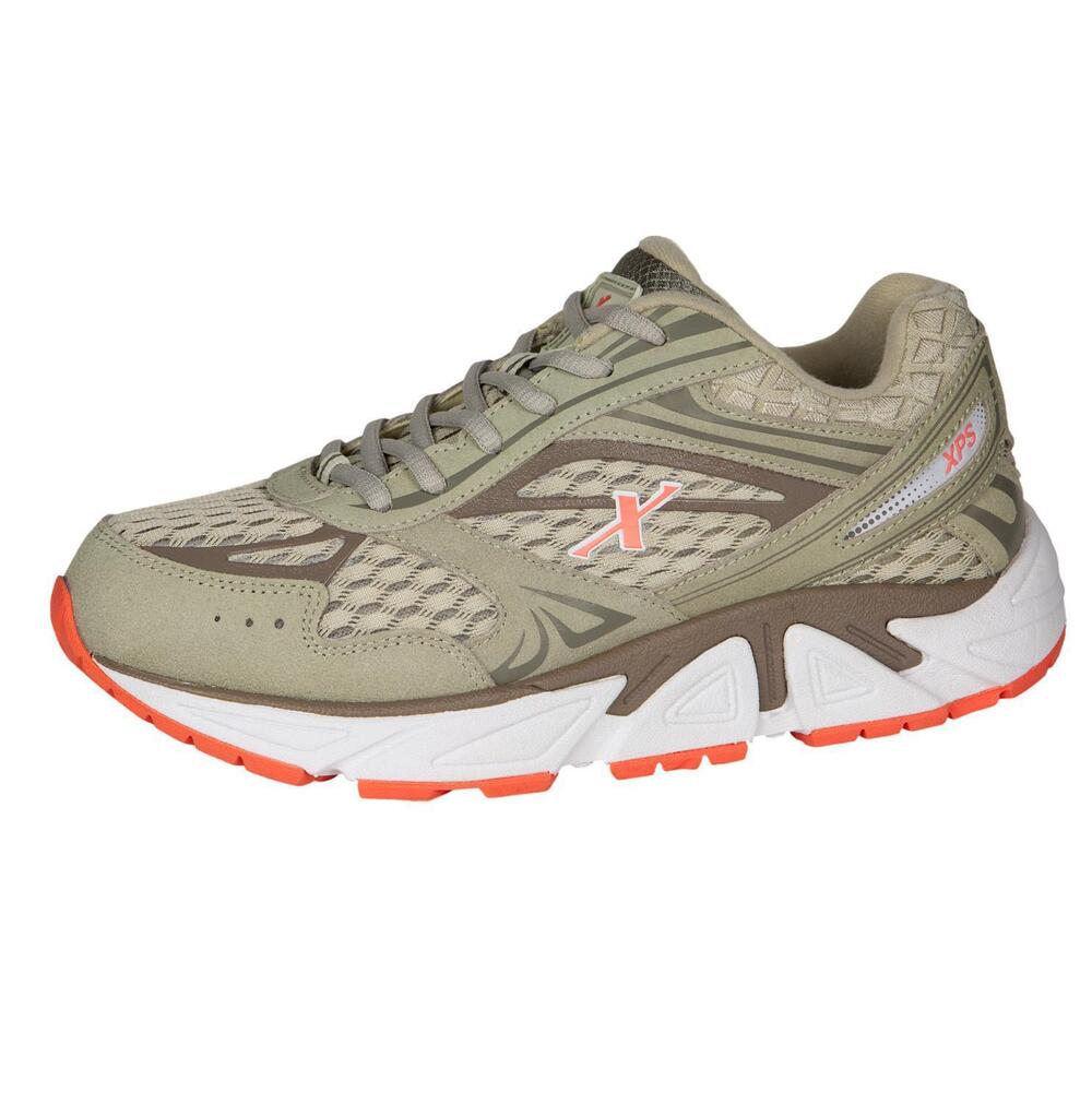 NEW XELERO women's genesis xps mesh running shoes in grey/salmon